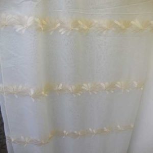 Voile arabesque cream 280cm