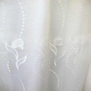 Voile plie white 280cm