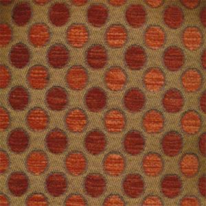 CB Pebbly Rust chenille fabric