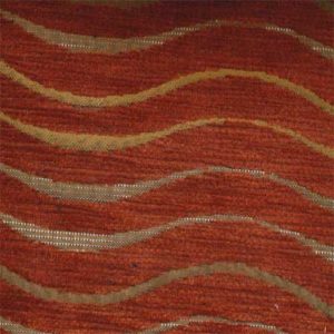 CB Breeze Rust chenille fabric