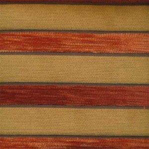 CB Sunbeam Rust chenille fabric