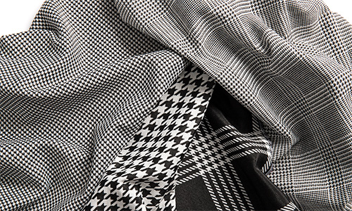 Black and White Check & Houndstooth